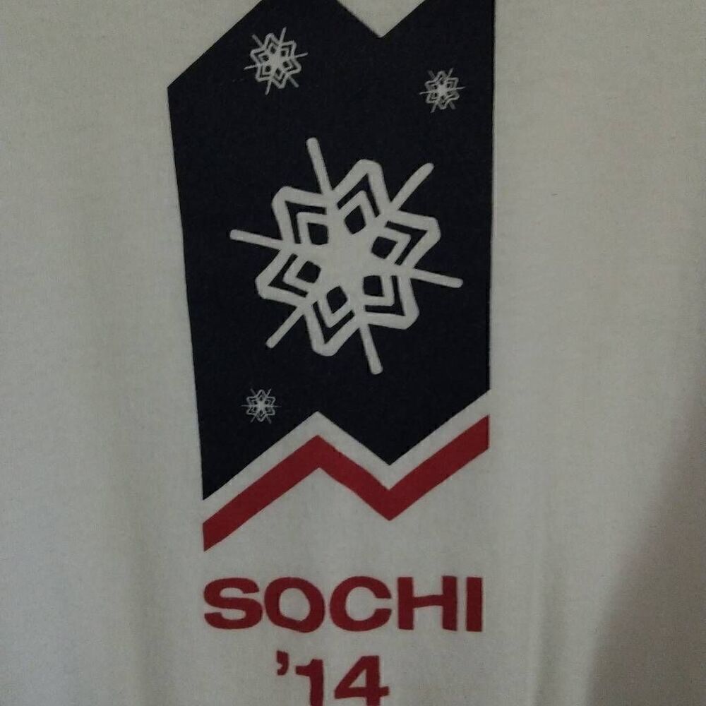 SOCHI Winter Olympics T-shirt, XL, Longsleeve